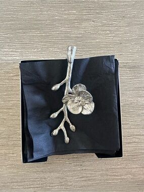 Michael Aram White Orchid Napkin Holder